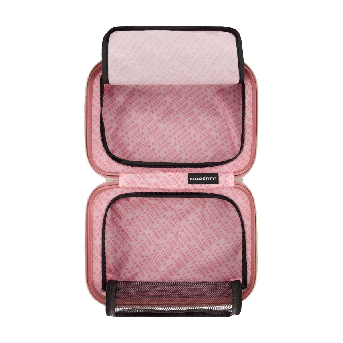 Hello Kitty Pink Molded Carry-on Train Case - Stiles Supply Co.