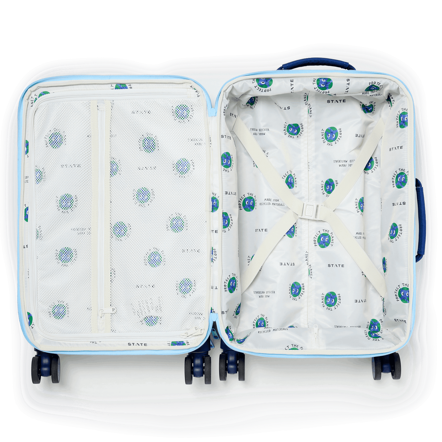 State Bags Stripes Logan Carry-On Suitcase | Limited Edition | Kids - Stiles Supply Co.