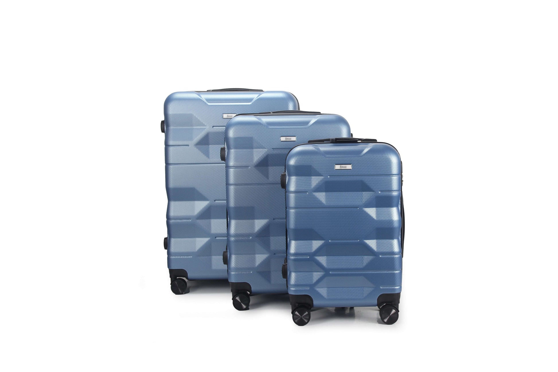 Mirage Maggie ABS Hard shell 3 Piece Luggage Set - Stiles Supply Co.
