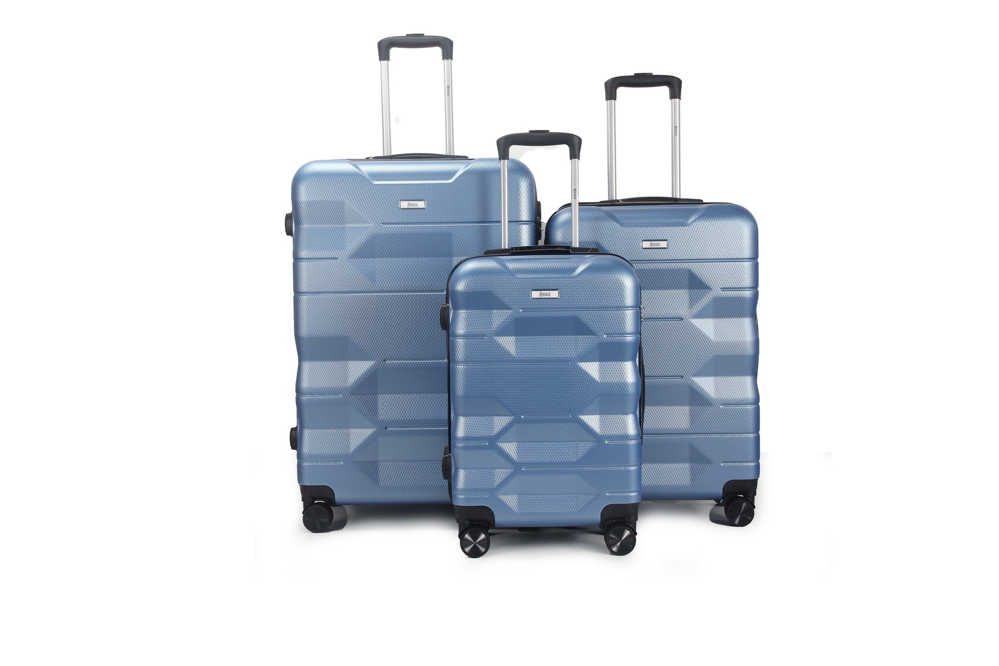 Mirage Maggie ABS Hard shell 3 Piece Luggage Set - Stiles Supply Co.