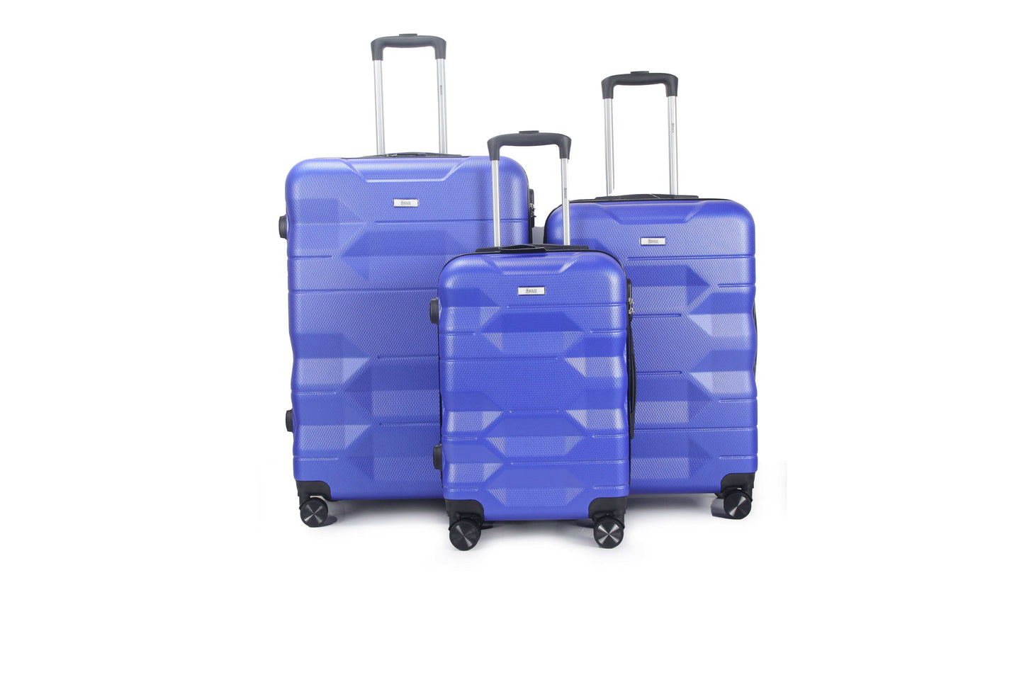 Mirage Maggie ABS Hard shell 3 Piece Luggage Set - Stiles Supply Co.