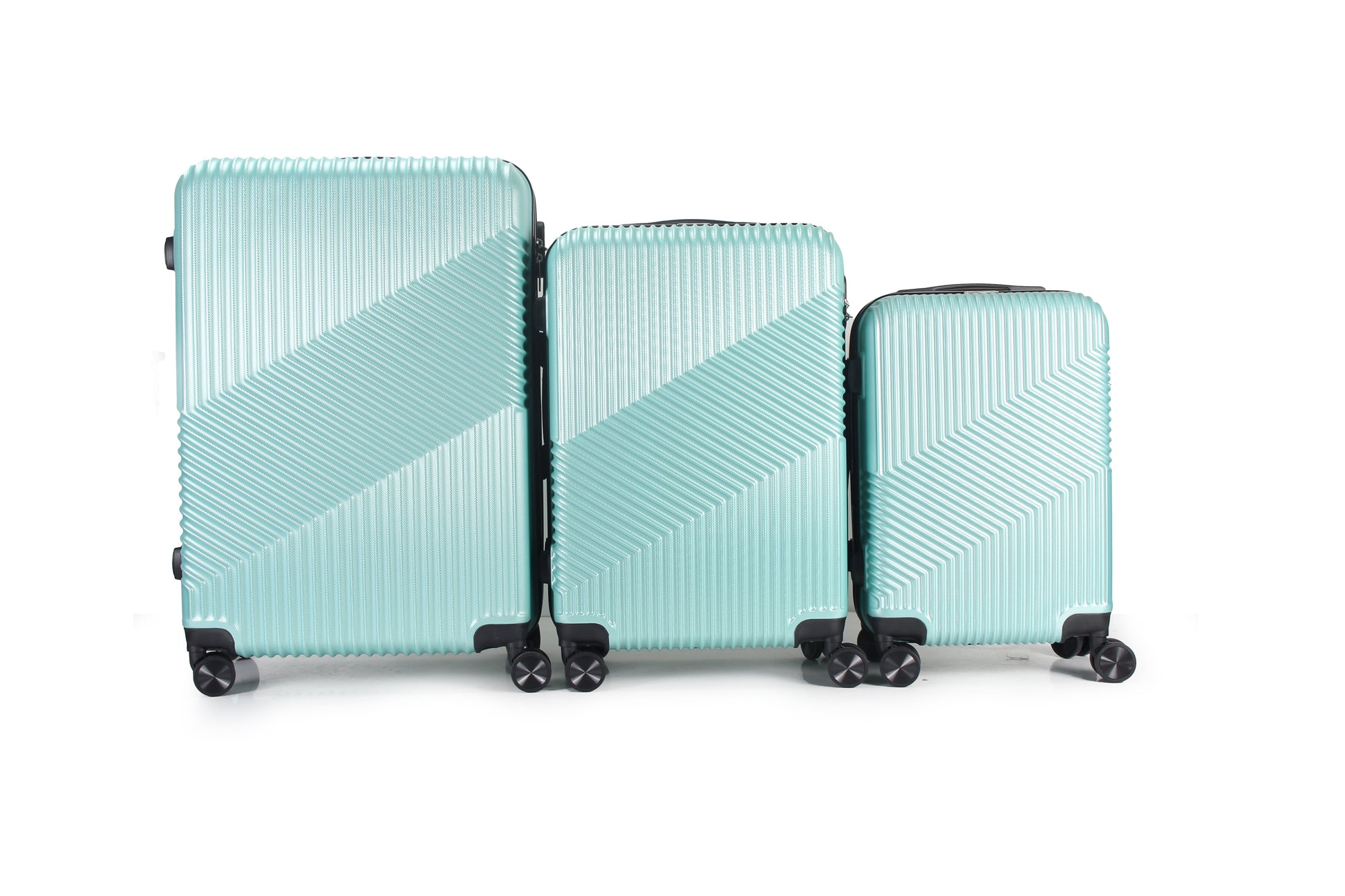 Mirage Aida Hard shell Lightweight 3 Piece Luggage Set - Stiles Supply Co.