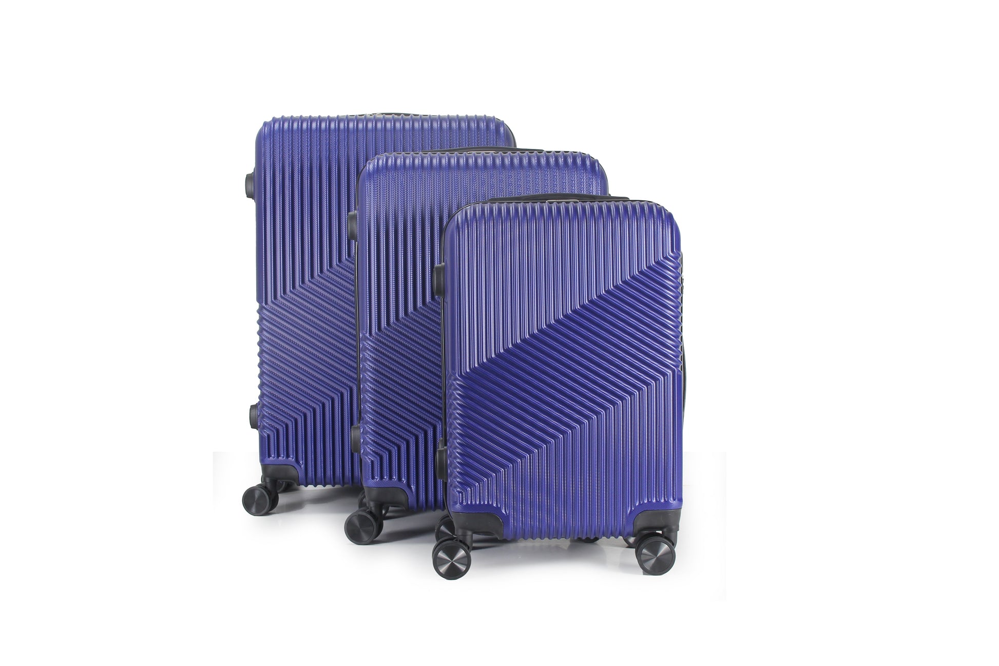 Mirage Aida Hard shell Lightweight 3 Piece Luggage Set - Stiles Supply Co.