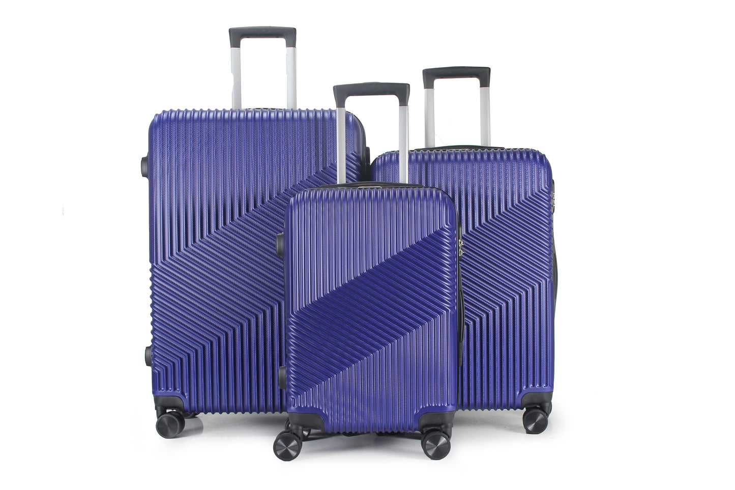Mirage Aida Hard shell Lightweight 3 Piece Luggage Set - Stiles Supply Co.