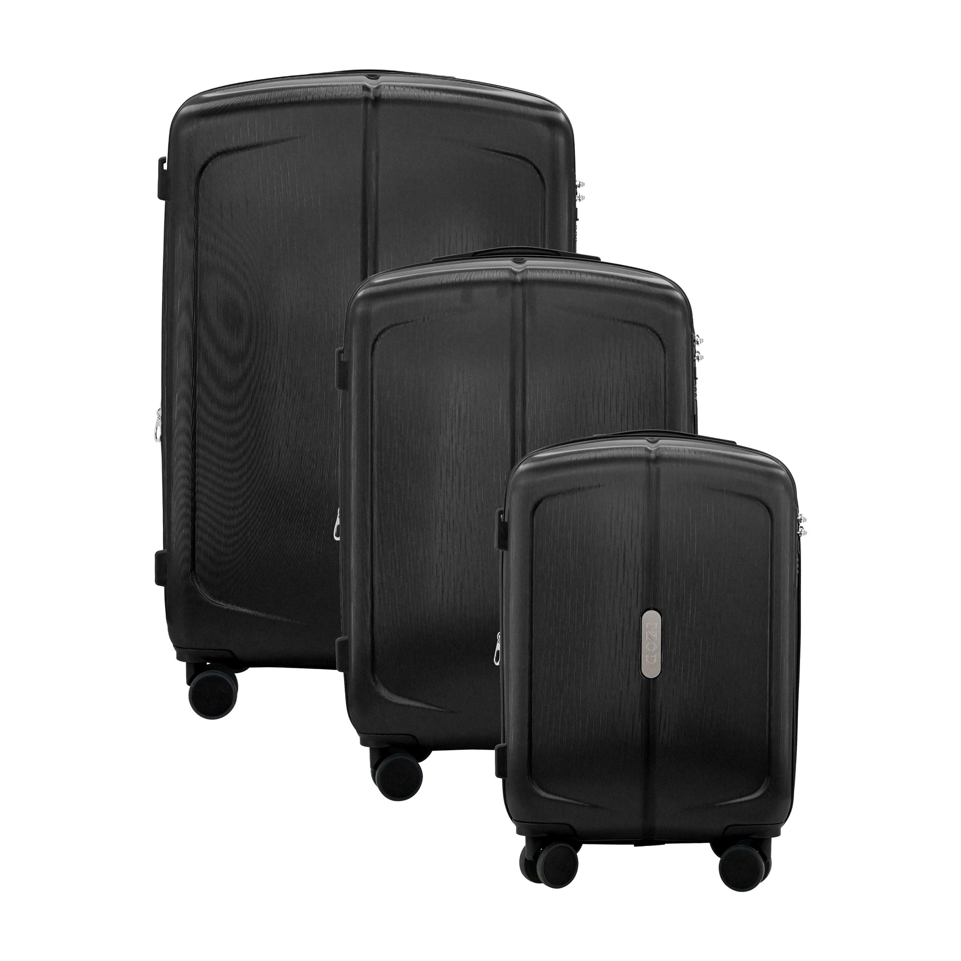 IZOD Mateo Travel 3 Piece Luggage Set - Stiles Supply Co.