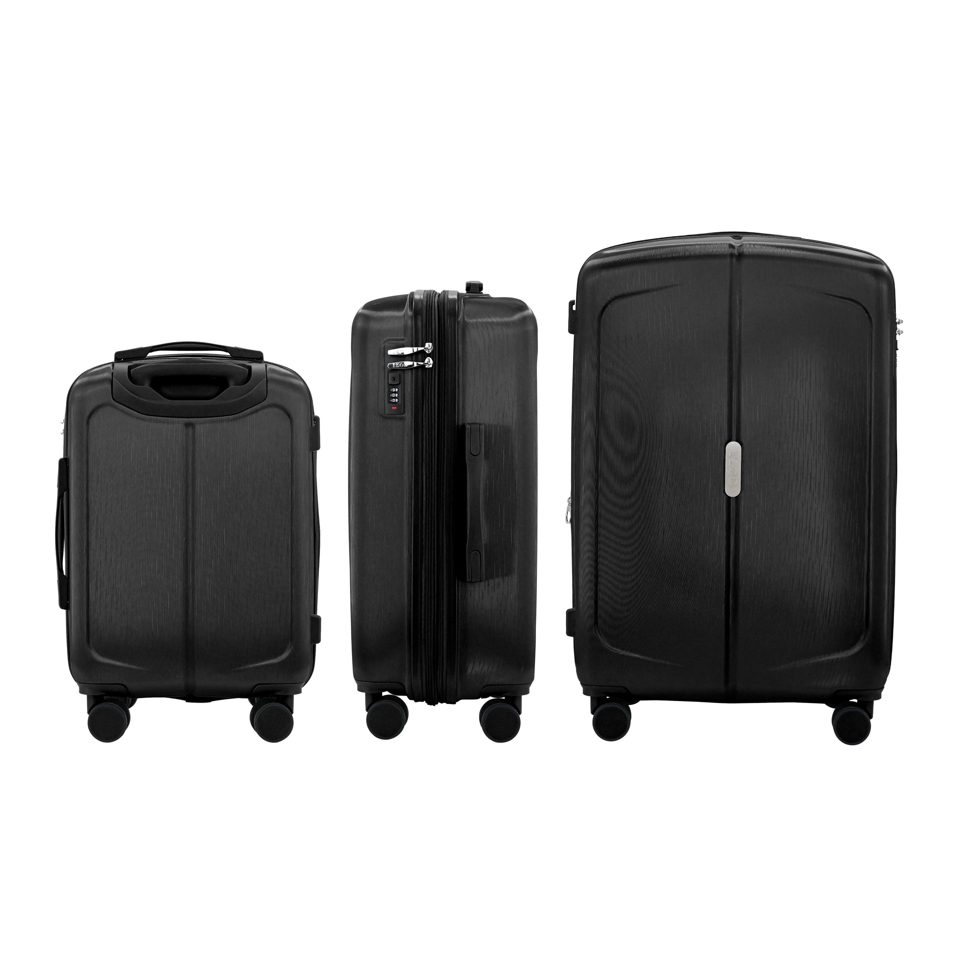 IZOD Mateo Travel 3 Piece Luggage Set - Stiles Supply Co.