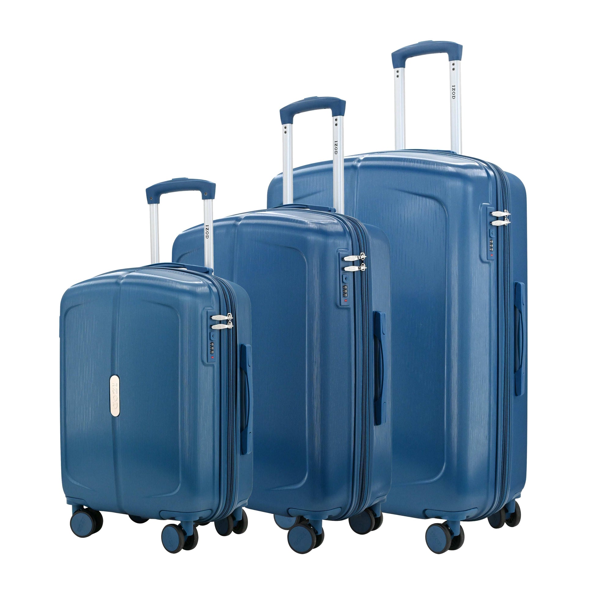 IZOD Mateo Travel 3 Piece Luggage Set - Stiles Supply Co.