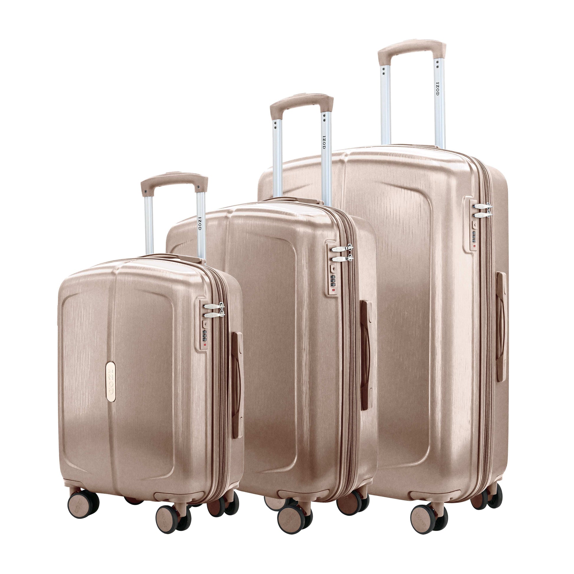 IZOD Mateo Travel 3 Piece Luggage Set - Stiles Supply Co.