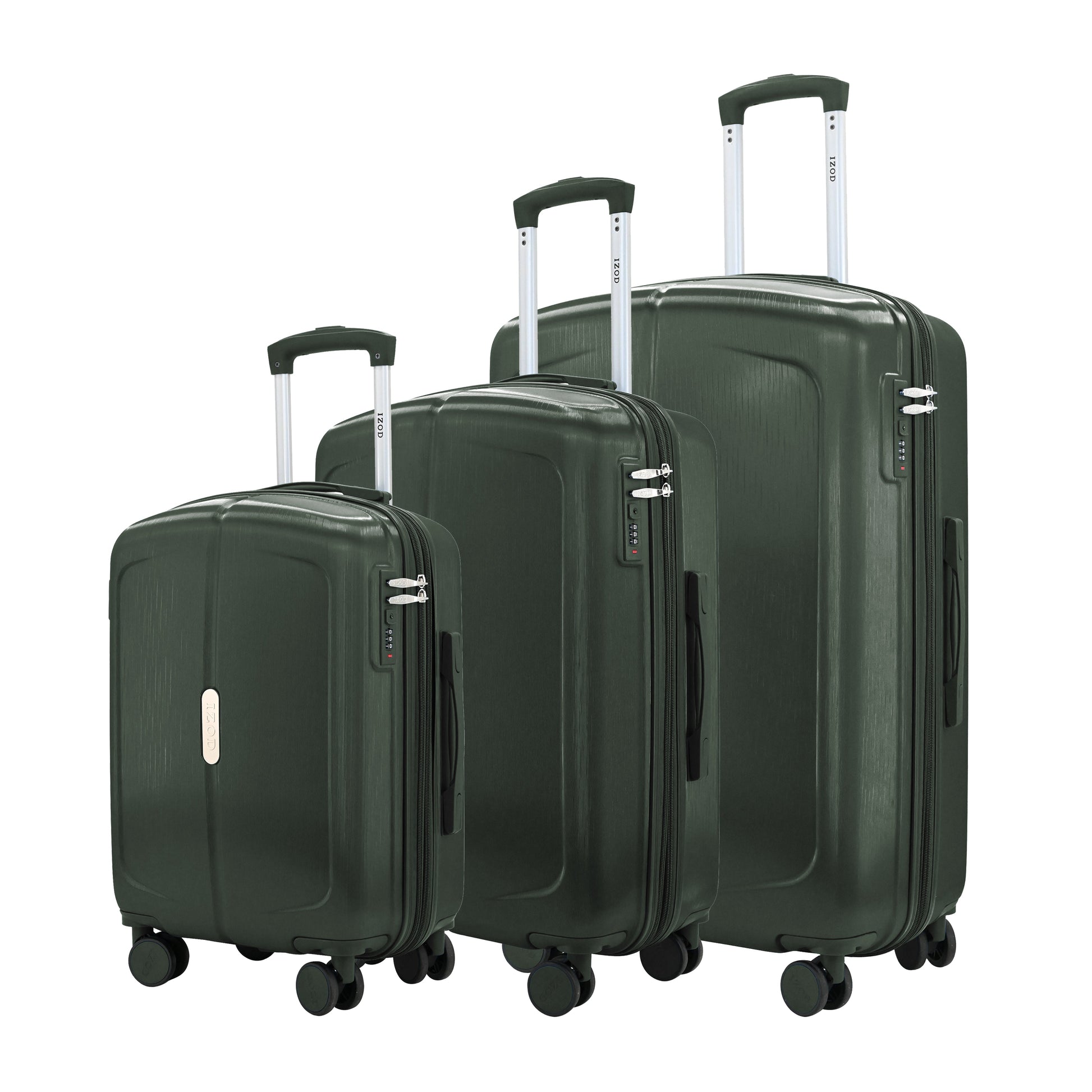 IZOD Mateo Travel 3 Piece Luggage Set - Stiles Supply Co.