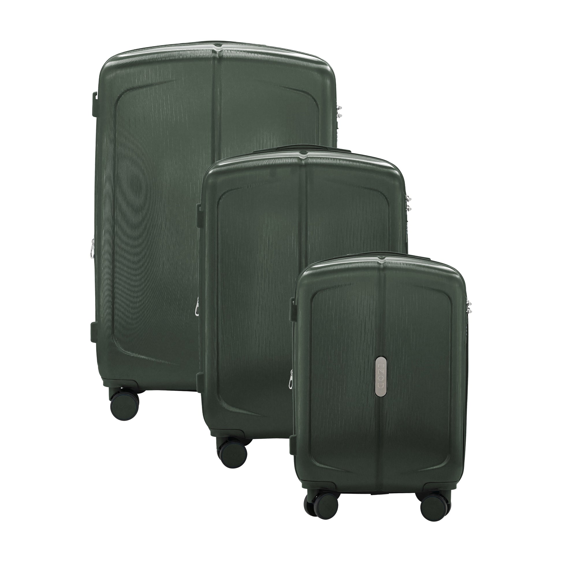 IZOD Mateo Travel 3 Piece Luggage Set - Stiles Supply Co.