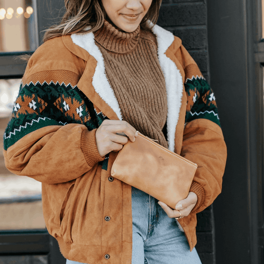 Range Leather McKinley Clutch