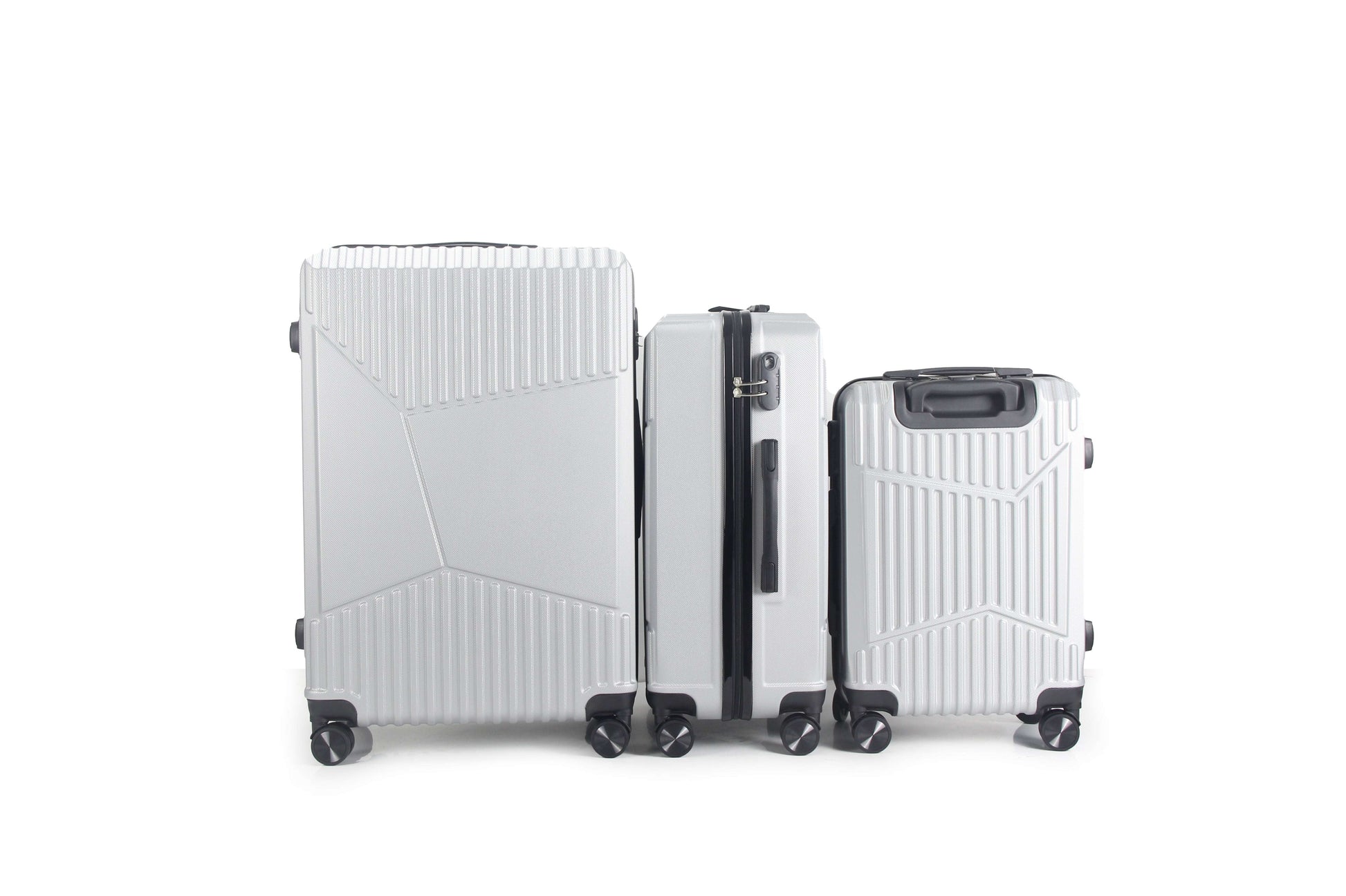 Mirage Melinda Hard Shell 3 Piece Luggage Set - Stiles Supply Co.
