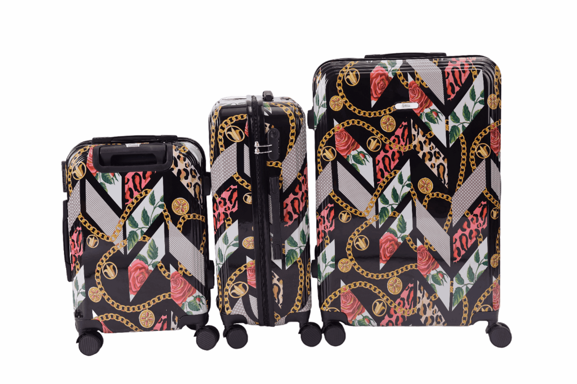 Mirage Xena ABS Hard shell Lightweight 3 Piece Luggage Set - Stiles Supply Co.