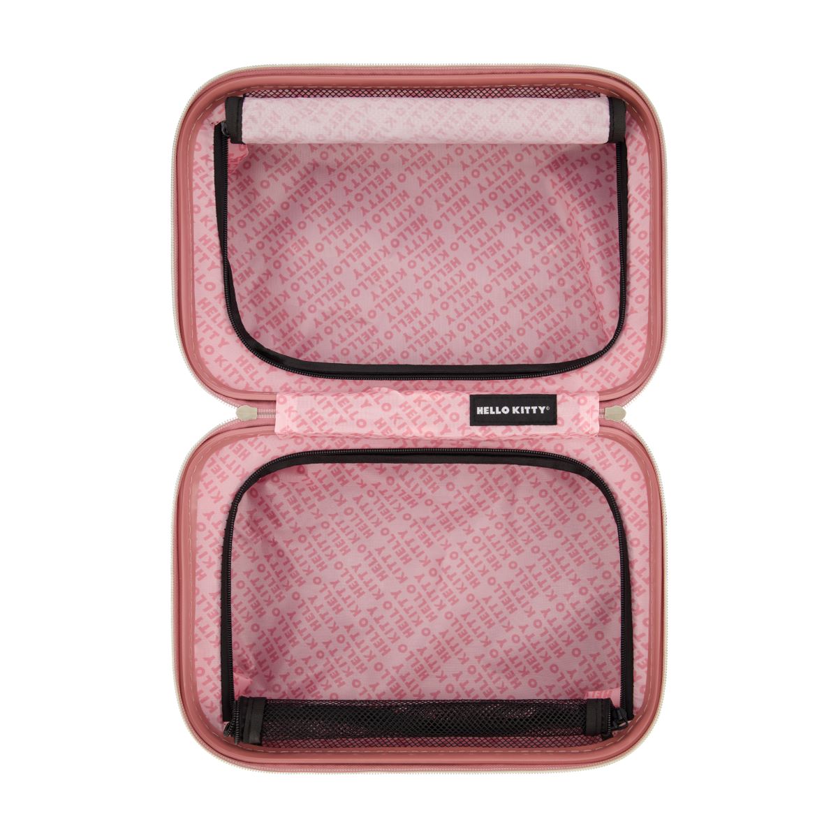 Hello Kitty Pink Molded Carry-on Train Case - Stiles Supply Co.