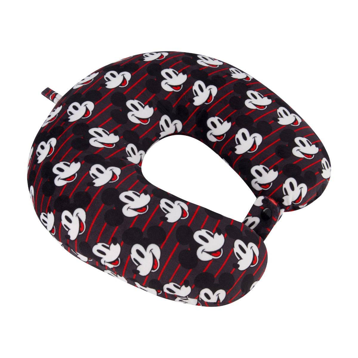 Disney Mickey Mouse Travel Neck Pillow with Snap - Stiles Supply Co.