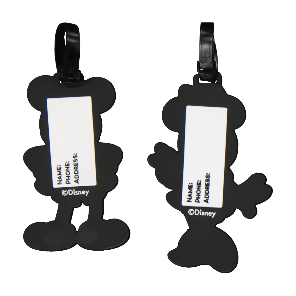 Mickey & Minnie Mouse Disney Luggage Tags Set - Stiles Supply Co.