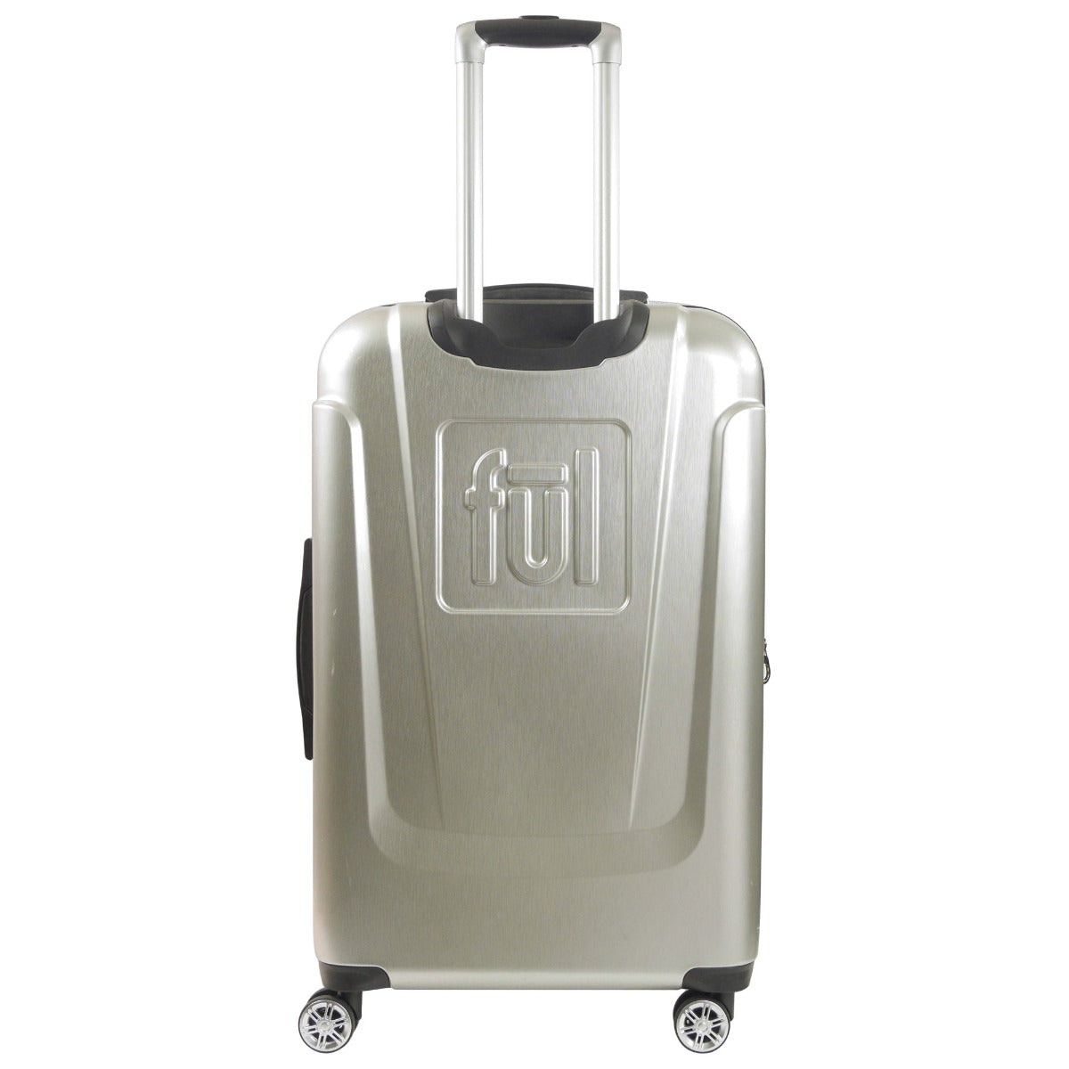 Mickey Mouse Rolling Luggage FŪL Disney Suitcase 30" Silver - Stiles Supply Co.