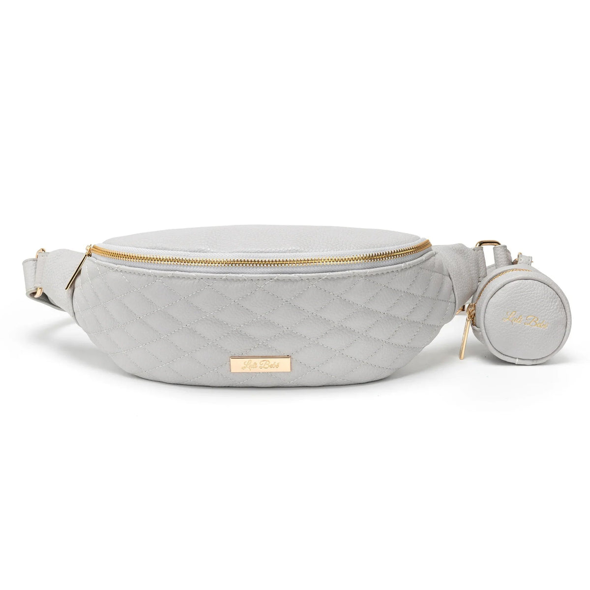 Luli Bebe Crossbody Sling Bag | Stone Grey