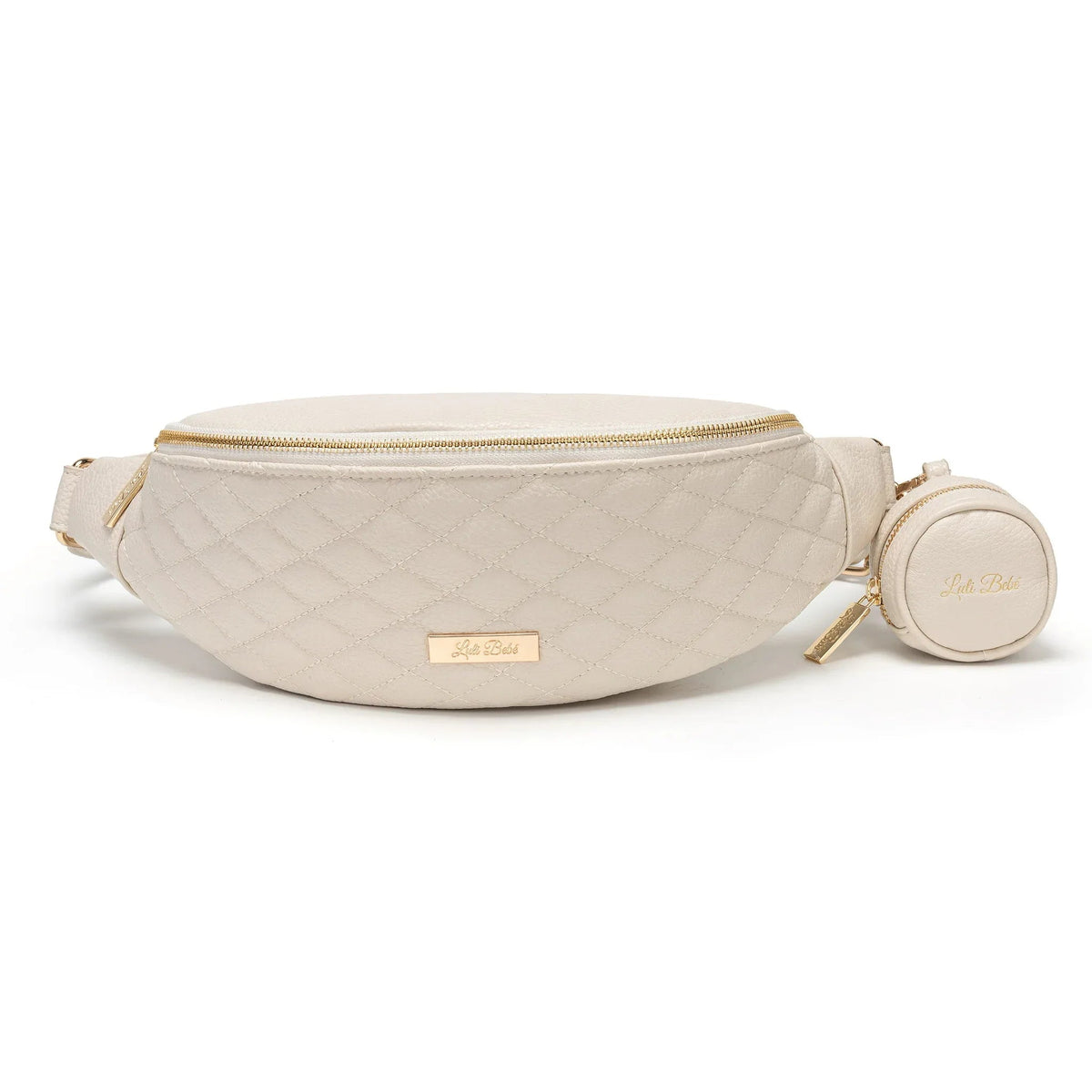 Luli Bebe Crossbody Sling Bag | Pearl White