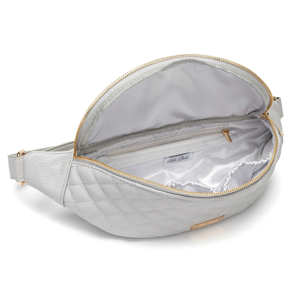 Luli Bebe Crossbody Sling Bag | Stone Grey