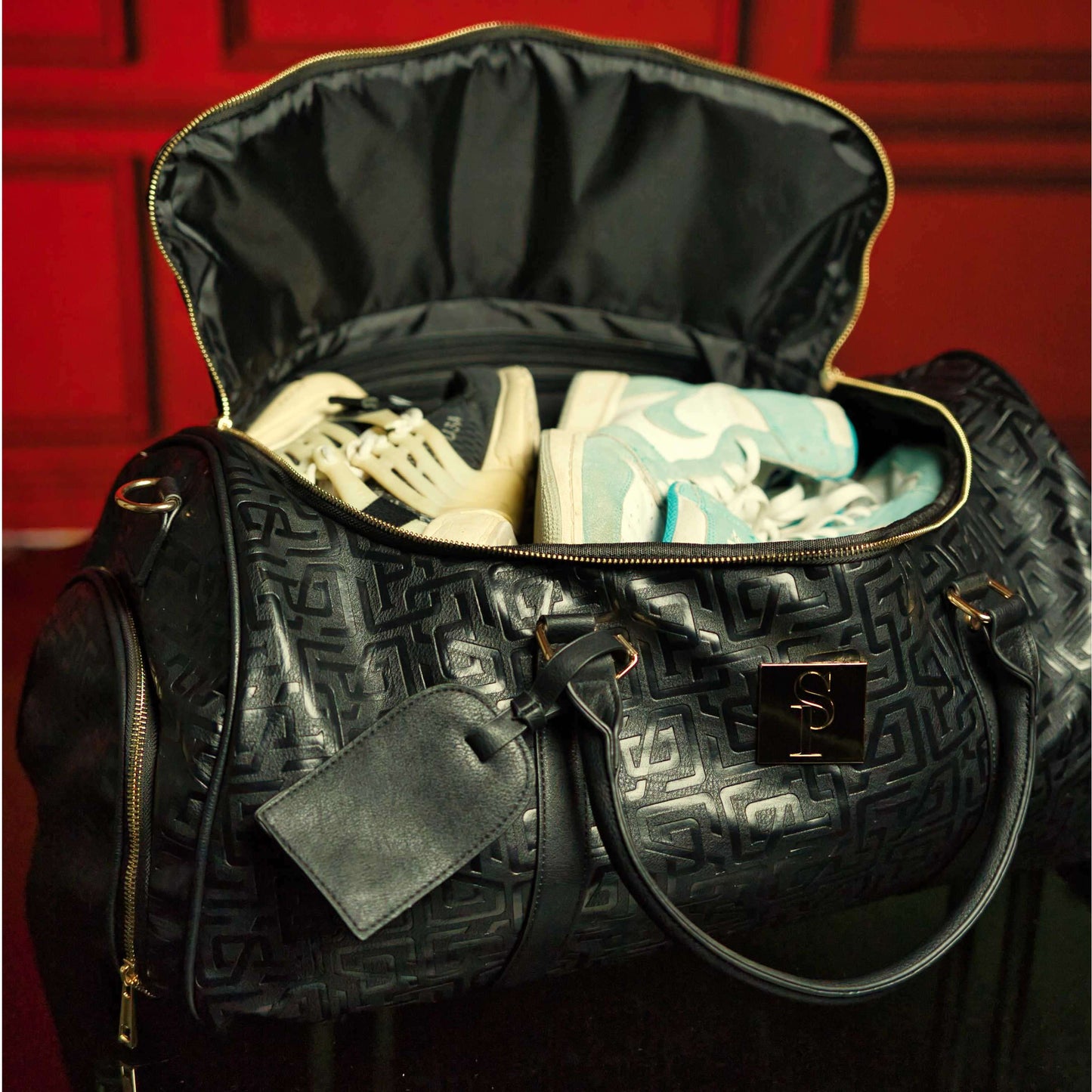 Sole Premise Limited Edition Monogram Leather Duffle Bag