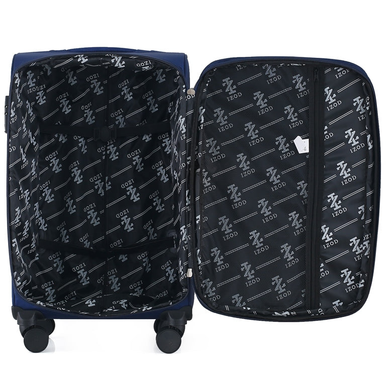 Mirage IZOD Noah Soft Shell 3 Piece Luggage Set - Stiles Supply Co.