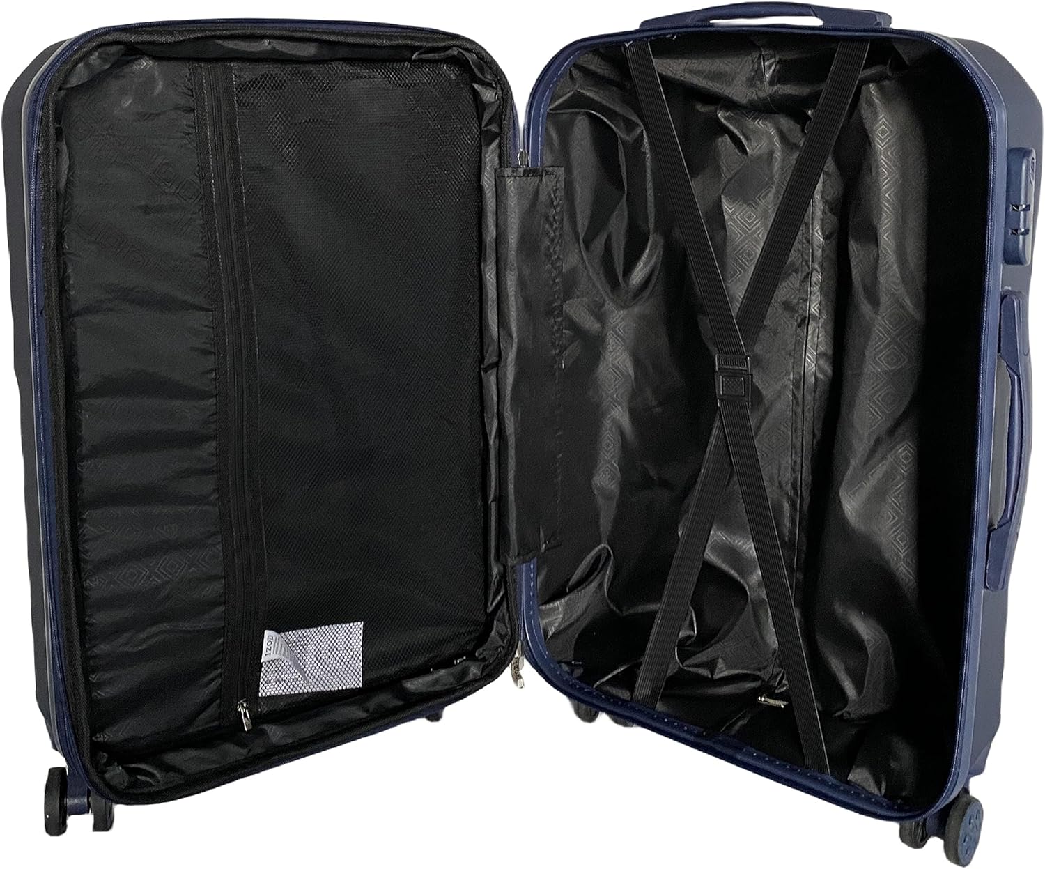 IZOD Regina Expandable Hard shell Lightweight 3 Piece Luggage Set - Stiles Supply Co.