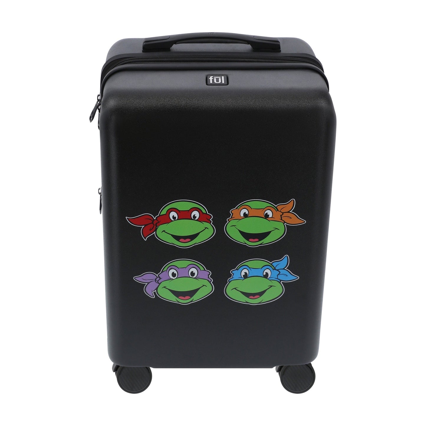 Paramount TMNT 22.5" Black Carry-On Suitcase Luggage - Stiles Supply Co.
