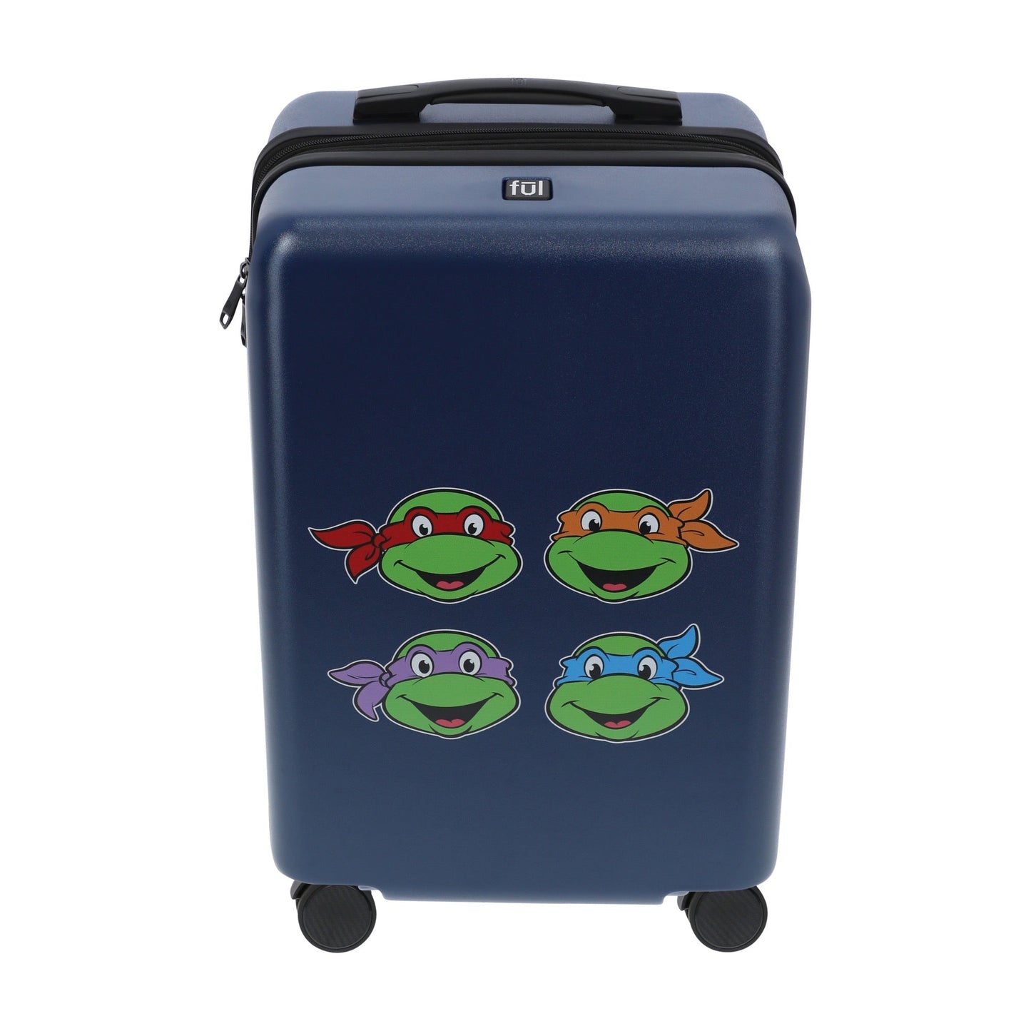 Paramount TMNT 22.5" Navy Carry-On Suitcase Luggage - Stiles Supply Co.