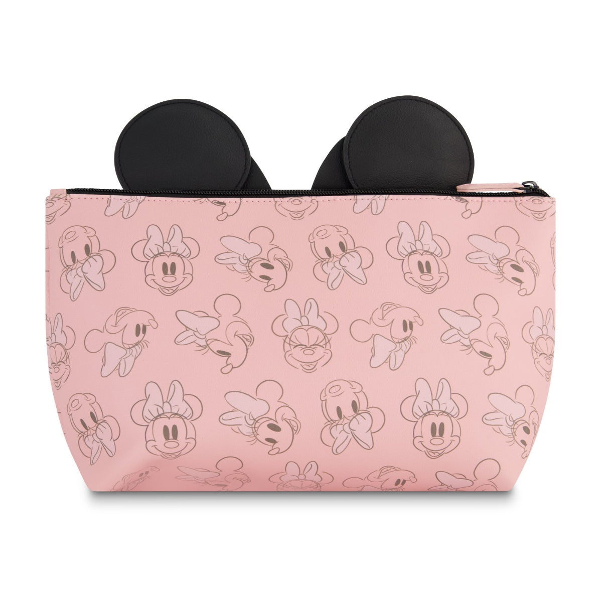Disney Minnie Mouse 3D Bow and Ears Pink Cosmetic Bag - Stiles Supply Co.
