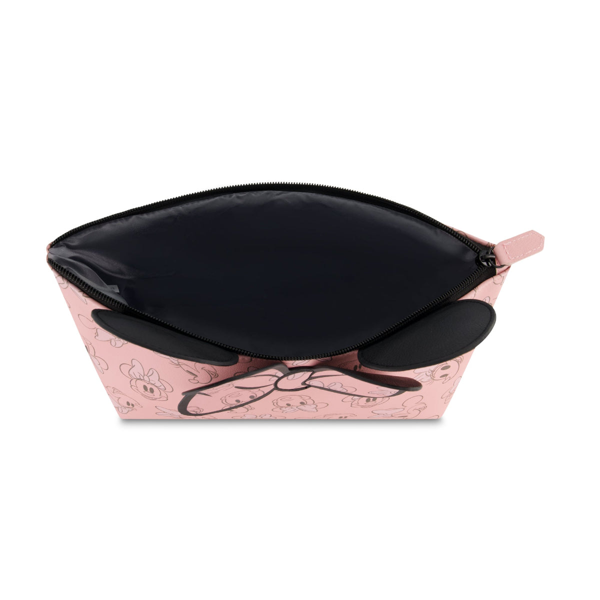 Disney Minnie Mouse 3D Bow and Ears Pink Cosmetic Bag - Stiles Supply Co.