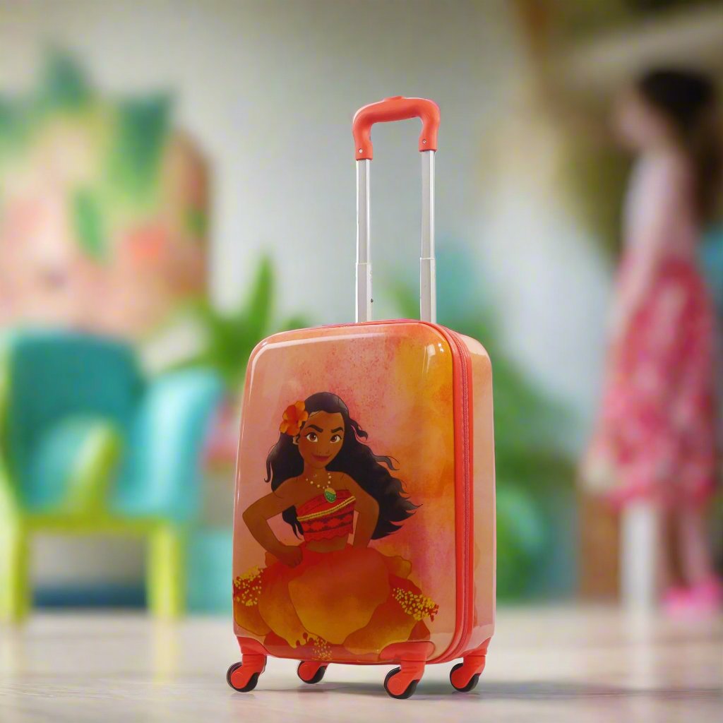 Disney Princess Moana Flower 20.5" Kids Carry-on Luggage - Stiles Supply Co.