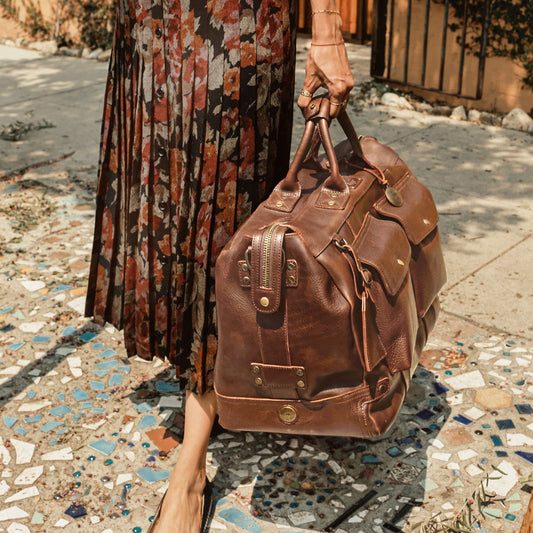 Will Leather Goods Leather Travel Duffle