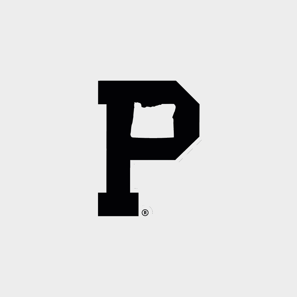 "P" Sticker - Black - Stiles Supply Co.