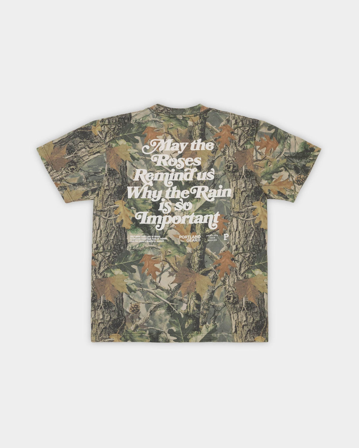 HeavyKnit Slogan Tee - Camo