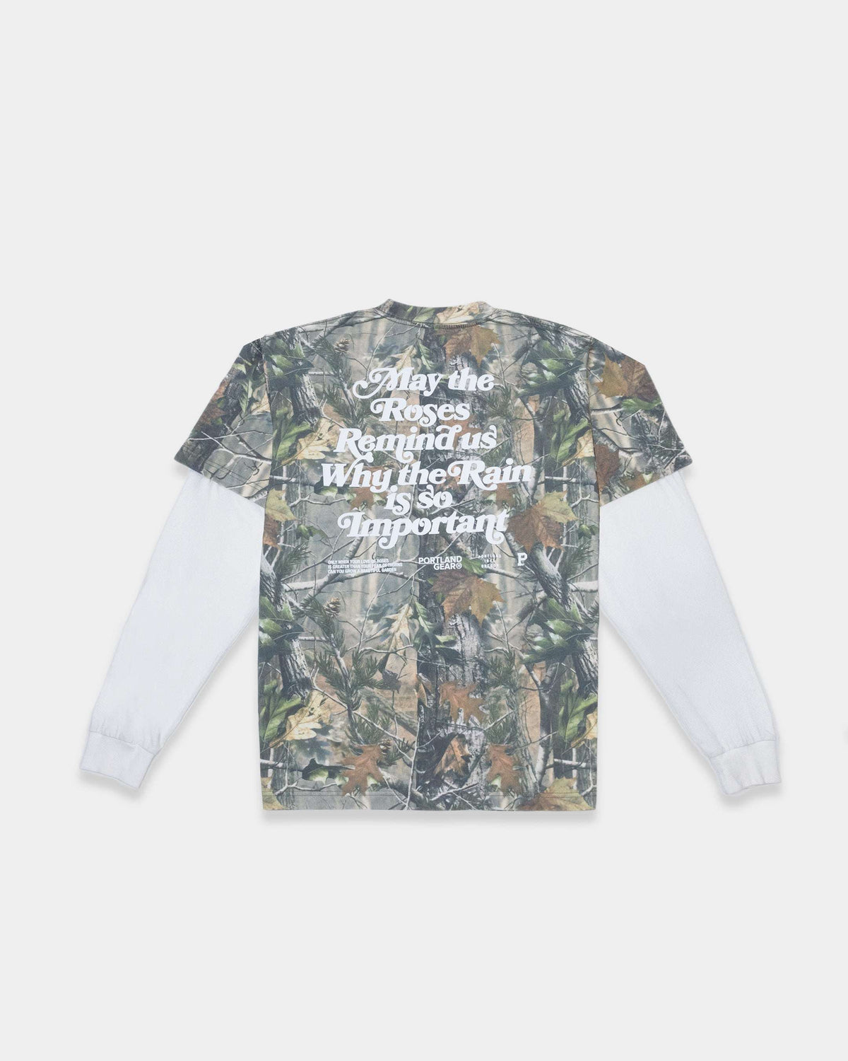 Slogan Layered Long Sleeve