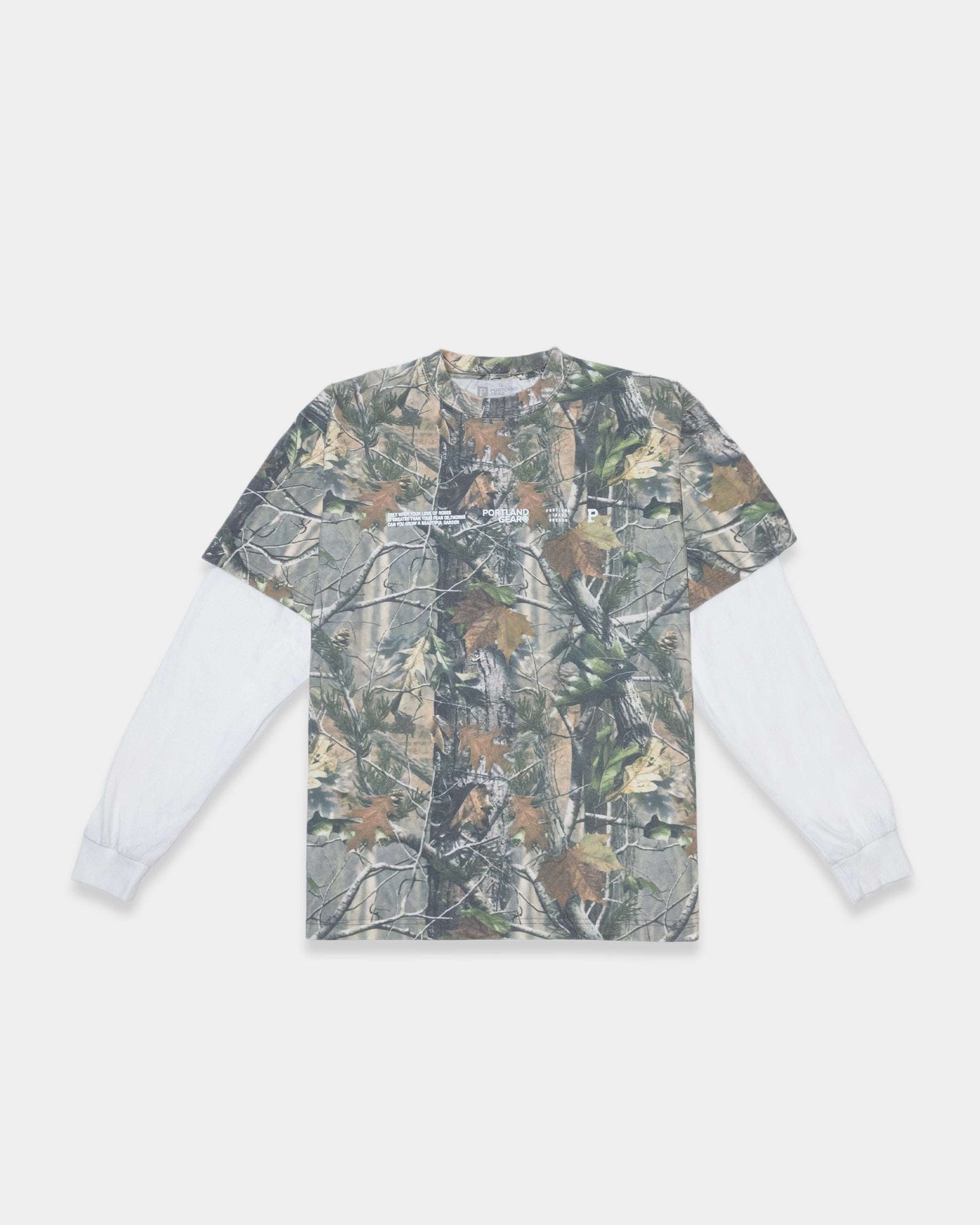 Slogan Layered Long Sleeve