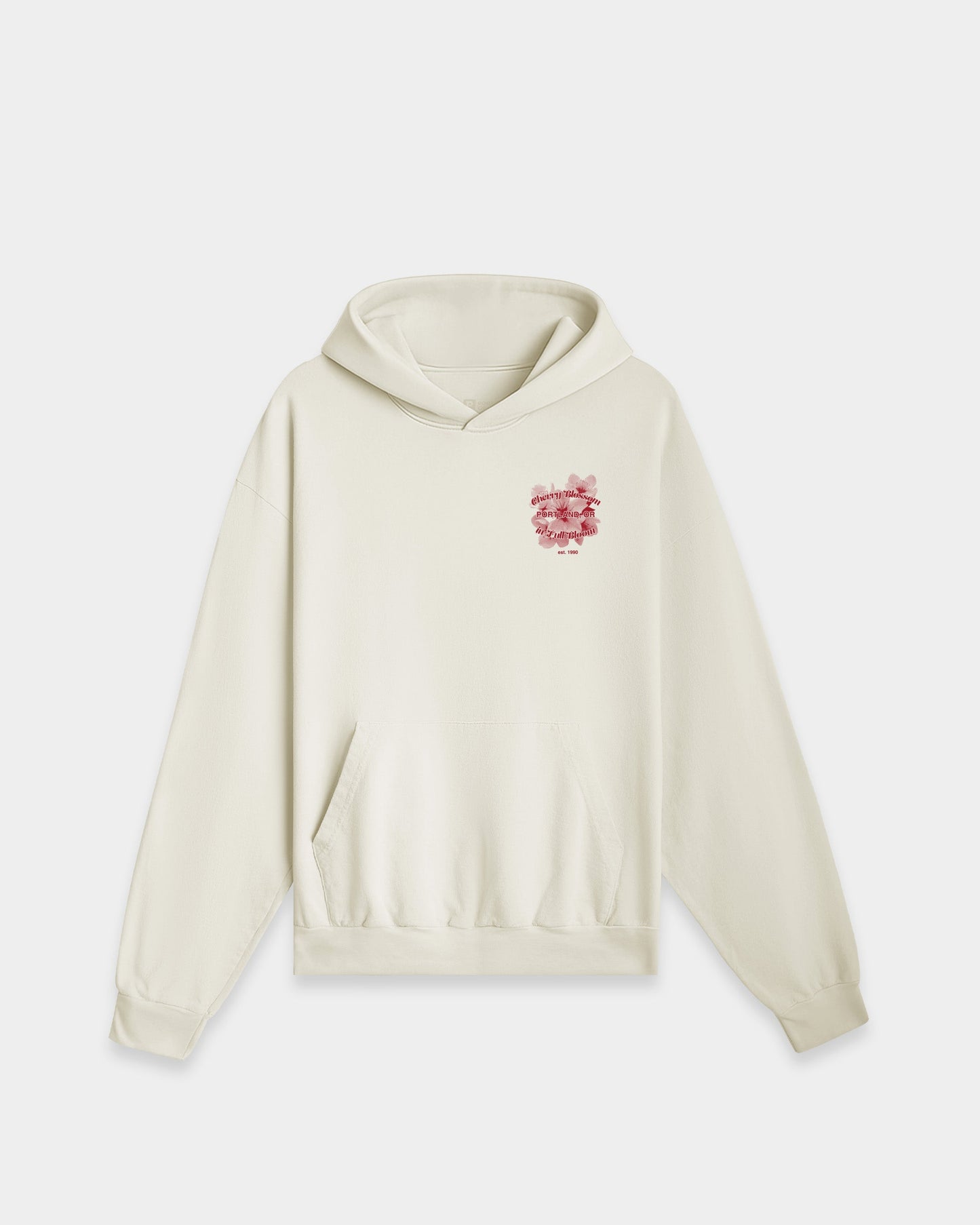 Sueded Full Bloom Hoodie