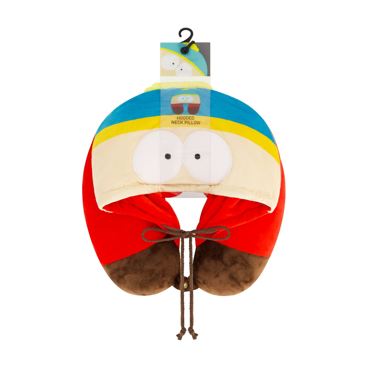 South Park Eric Cartman Hooded Travel Neck Pillow - Stiles Supply Co.