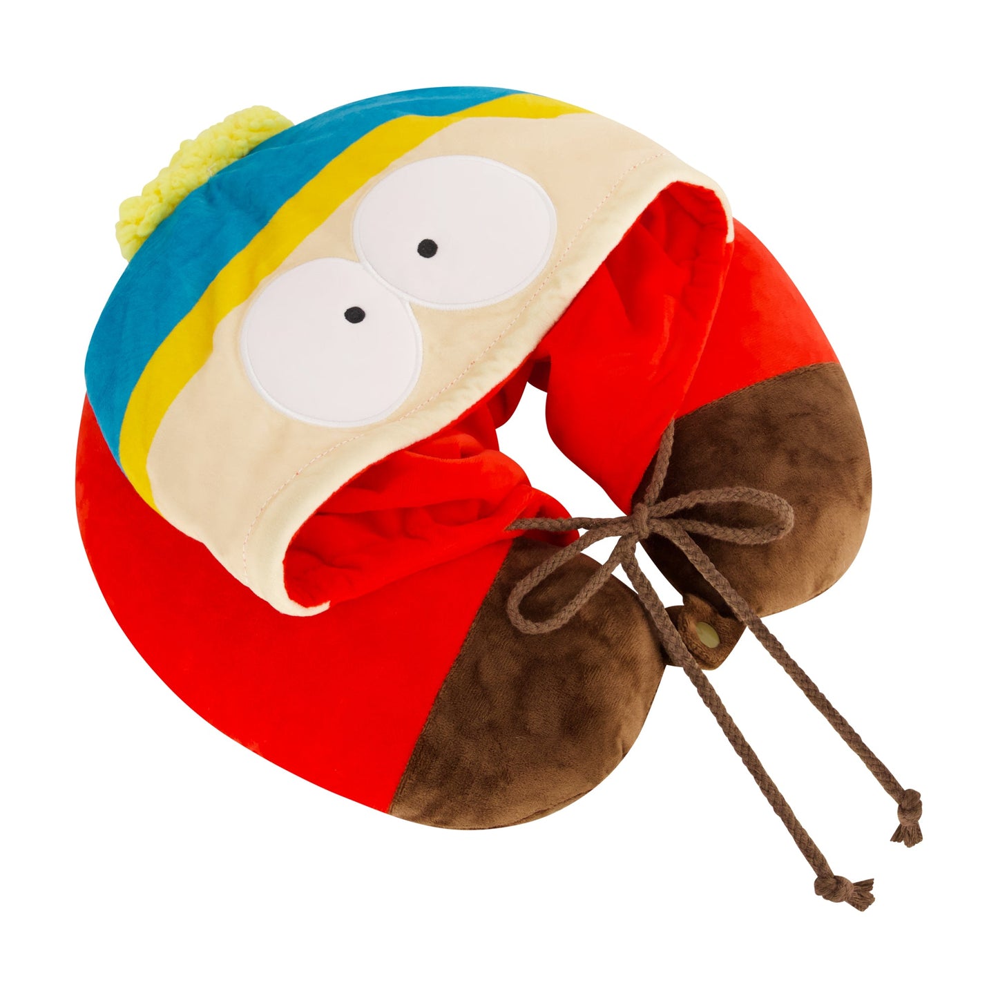 South Park Eric Cartman Hooded Travel Neck Pillow - Stiles Supply Co.