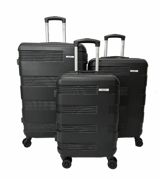 Mirage Polli Hard Shell Lightweight 3 Piece Luggage Set - Stiles Supply Co.