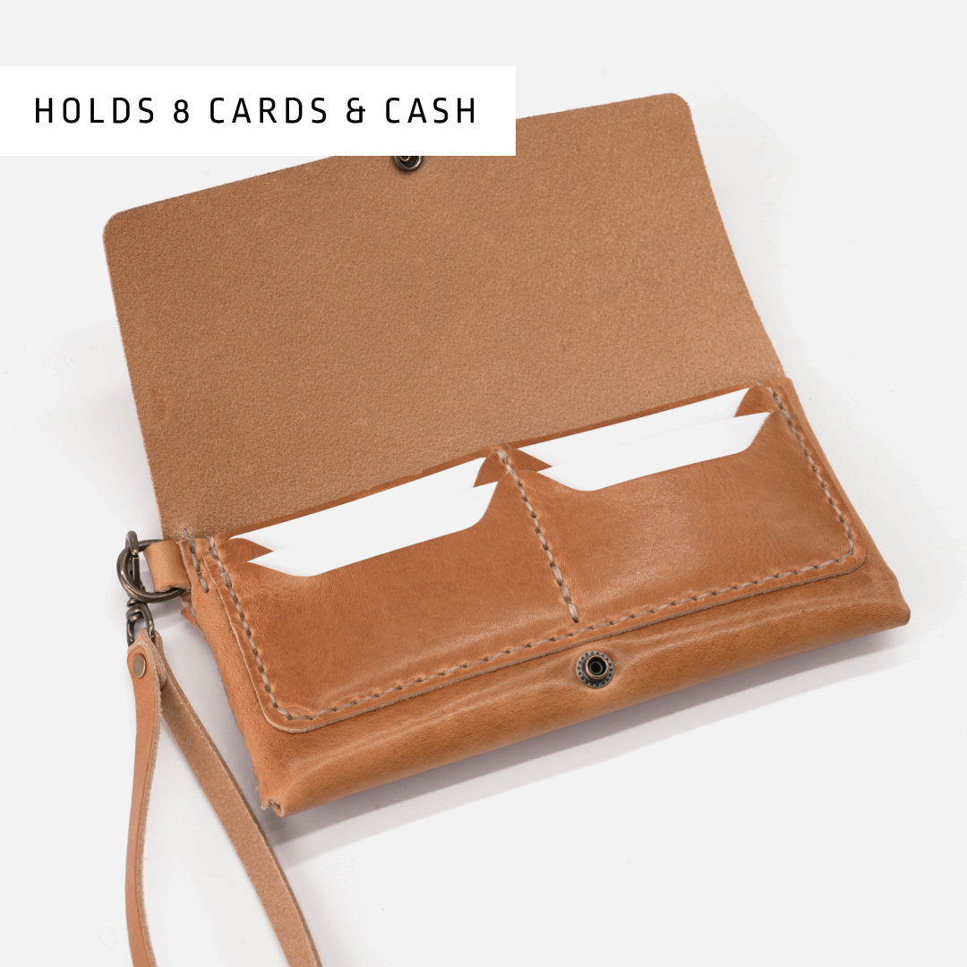 Range Leather Helena Clutch
