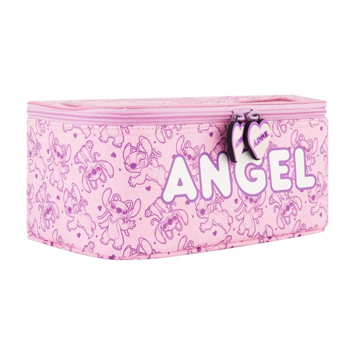 Disney Lilo & Stitch Angel 2-Piece Travel Cosmetic Case Set - Stiles Supply Co.