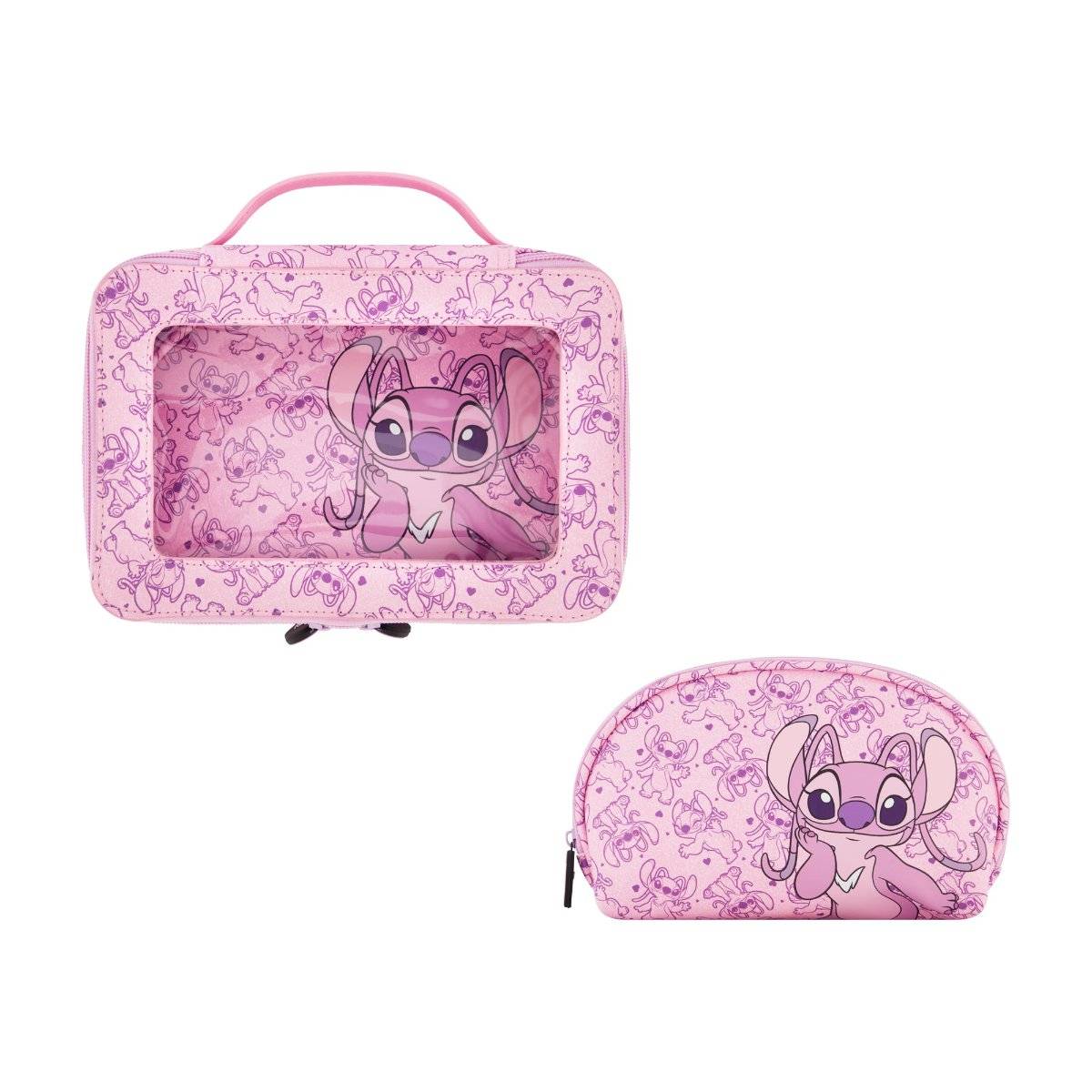 Disney Lilo & Stitch Angel 2-Piece Travel Cosmetic Case Set - Stiles Supply Co.