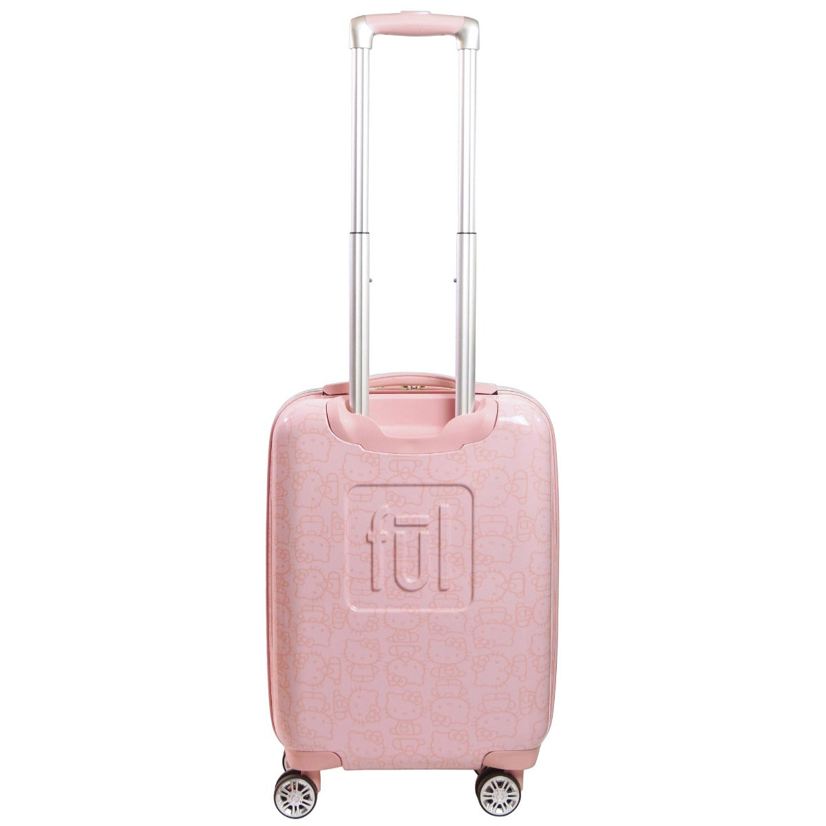 Ful Hello Kitty Pose All Over 22" Hard-Sided Luggage Pink - Stiles Supply Co.