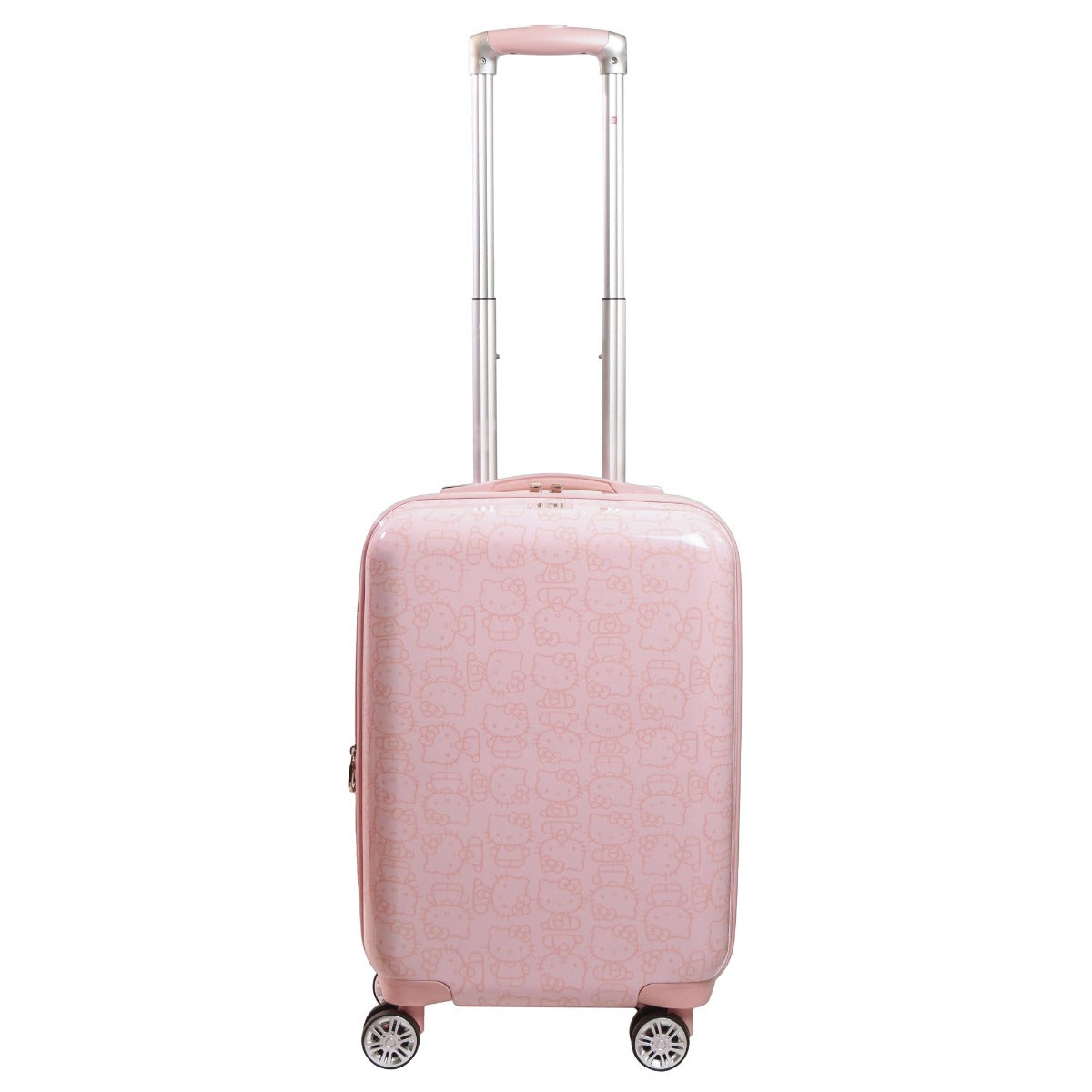 Ful Hello Kitty Pose All Over 22" Hard-Sided Luggage Pink - Stiles Supply Co.