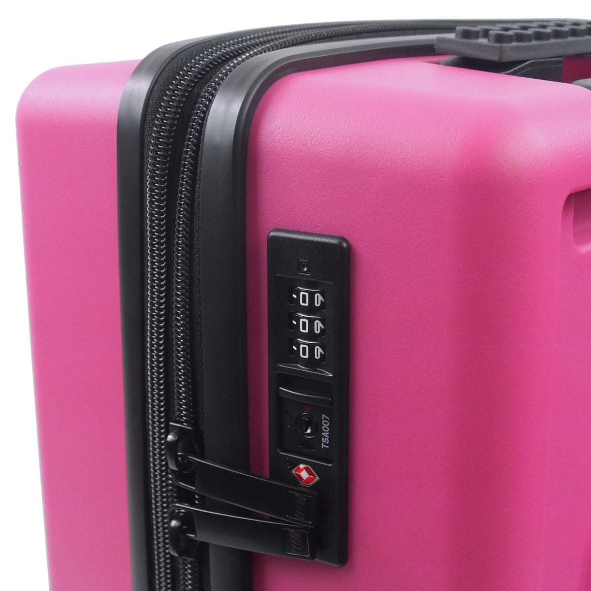 LEGO® Signature Brick Hot Pink Expandable 22" Carry-on Luggage - Stiles Supply Co.