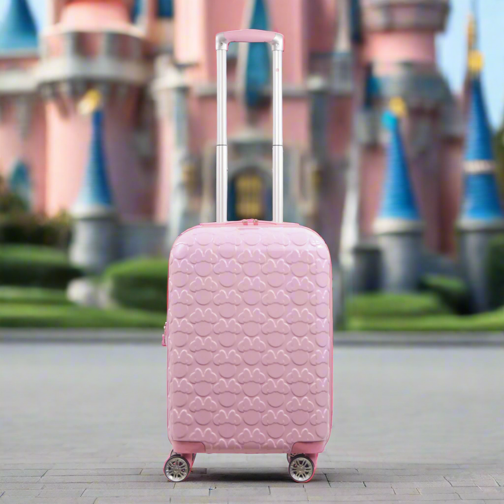 Disney Ful Minnie Mouse Icon All Over 3D Molded 22.5" Carry-on Luggage - Stiles Supply Co.