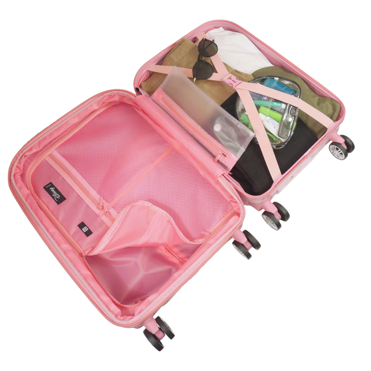 Disney Ful Minnie Mouse Icon All Over 3D Molded 22.5" Carry-on Luggage - Stiles Supply Co.