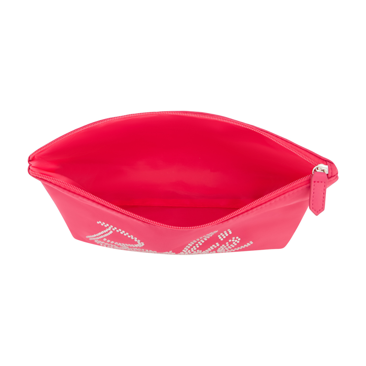 Barbie™ Rhinestone Logo Cosmetic Bag - Stiles Supply Co.